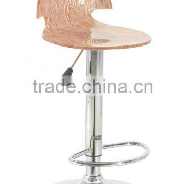 HG1204 acrylic steel bar stools