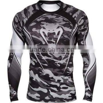 Long sleeve rash guard , mma custom logo rash guard , blank mma rash guard , sublimation mma rash guards