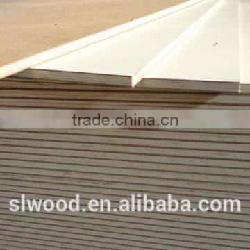 2mm 4mm 6mm 9mm 12mm 15mm 18mm white melamine plywood with poplar core