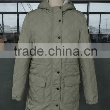 jacket woman winter ladies padded jacket quilted 2015