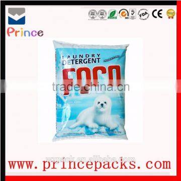 guangdong food packaging Professional customized plastic washing powder packaging bag