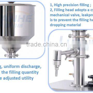 Semi Automatic Cream Filling Machine In Stainless Steel From Lianhe Factory photo-3