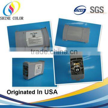 Designjet 1055 Printer Compatible Ink Cartridge for HP80 With Pigment Ink photo-2