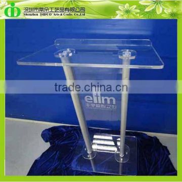 DDL-0005 Trade Assurance Chinese Factory Wholesale Modern Pulpit With Metal Columns