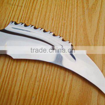 CAMEL BONE HANDLE KARAMBIT KNIFE OUTDOOR HUNTING HIGH HARDNESS SURVIVAL FIGHTING CLAW KNIFE SHARP BY SHARP 440-C. photo-4