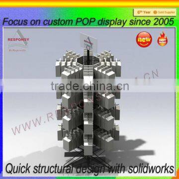 pos custom metal candy display rack