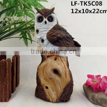 resin owl statues crafts ornament