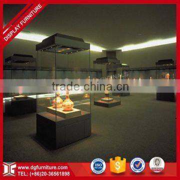 High Quality Wooden Glass Museum Display Showcase