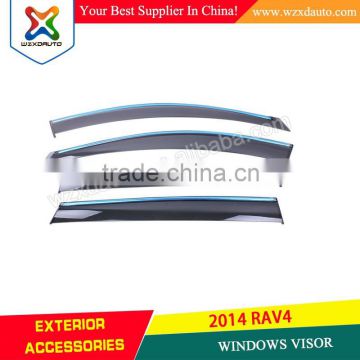 Windows Wind Deflectors, Visor Rain/Sun Guard Vent for Rav 4 2013-2015