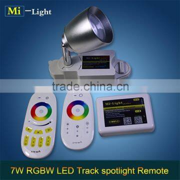 W RGB track light Wifi and RF remote control RGB LED track light new track light