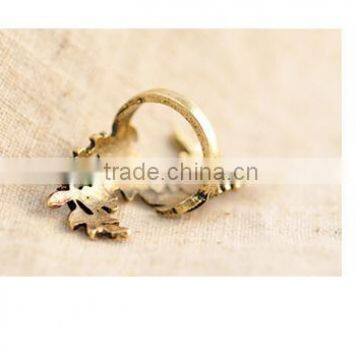 New Simple Gold Ring Designs Ladies Finger Ring photo-4