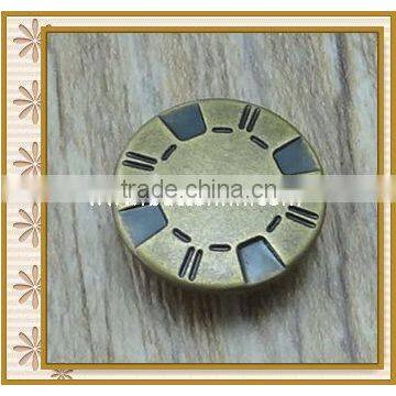Factory wholesale metal button snaps for leather bracelet