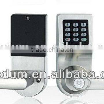 password + mechanical key hotel door lock