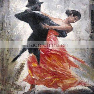 wholesale stretched sexy girl canvas oil painting art