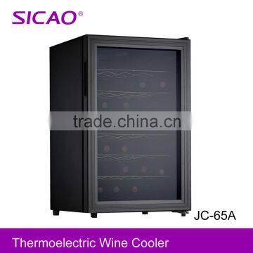 65L 28 bottle single glass door wine Refrigerator