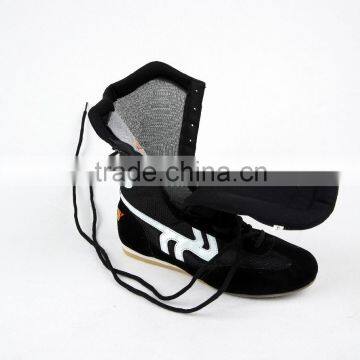 new proudcts custom made fashion leather fashion high-top kick boxing shoes