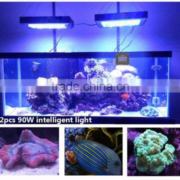 DSunY New Programmable Light Auto Dimmable Marine Led Aquarium Light With Quiet Fan photo-3