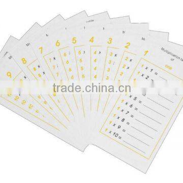 Montessori teaching material educational toys of multiplication tables
