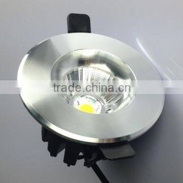 Factory direct sale cob downlight, 3 Years Warranty High Bright IP54 7W cob ceiling down lighting