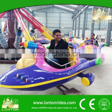 Christmas Play Park Plane Rides Kids Amusement Self Control Plane