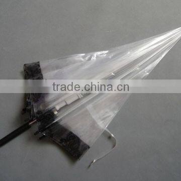 High Quality Printed Dome Clear Kids Umbrella photo-2