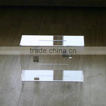 Custom Acrylic Donation Box With Lock photo-3