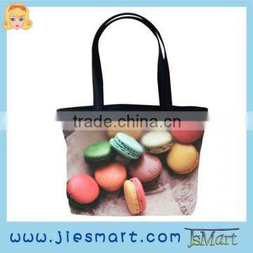 JSMART hand-bag Macaron advertising custom printing bag