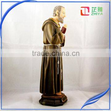 Polyresin St Saint Padre Pio Statue Catholic Religious Items photo-2