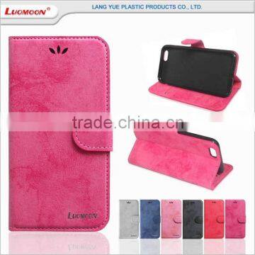 vintage style flap closure with magnet stand leather flip case cover for htc desire 310 728 828