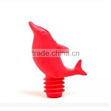 Dolphin silicone wine pourer