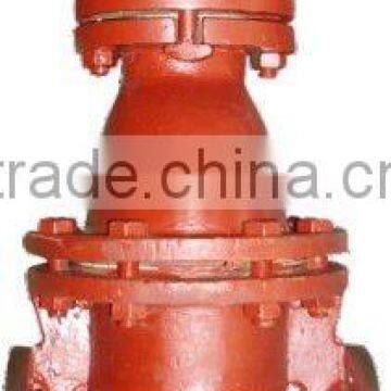 Flanged cast iron gate valve