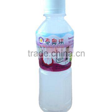 New Thai Ao Chi Mangosteen Fruit Juice with Nata de coco from Thailand