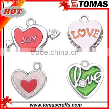 wholesale heart shape lovers pendant