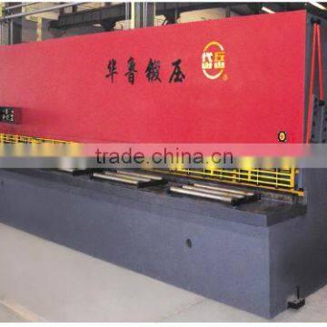 hydraulic plate shearing machie