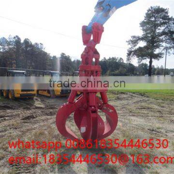 zx60 Excavator Grapple ,Scrap Grab Hydraulic Orange Peel Grab