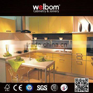 Factory Direct Melamined particle board kitchen cabinet