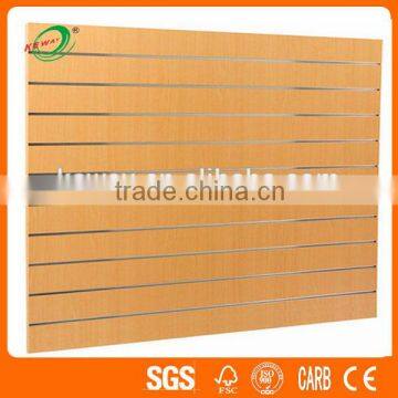 Manufacturer Sale Glossy Wod Grain Slatwall Boards