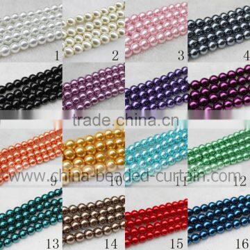 Wholesale 6MM White Color Pearl Round Beads Jewelry Accessories photo-2