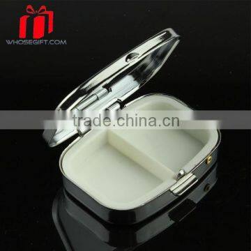 Round Shape Promotional Metal Pill Box, High Quality Metal Pill Box