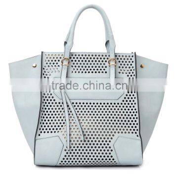 Iterm no.: L2515 Classic long handle laser-hollow pattern in-fashion shoulder handbag