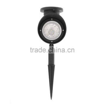 New Design Plastic Black Shell 3 Strong White Leds Garden Lawn Solar Light photo-4