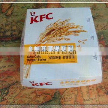 Custom Logo Disposable Wholesale Paper Hamburger Packaging