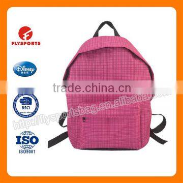 Customized simple school bag backpack for teenager