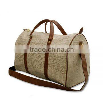 Professional OEM Manufacturer Man PU Leather Travel Bag with High Standard