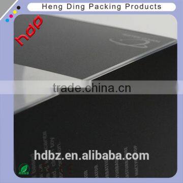 Customized Soft Crease Clear Plastic Pvc Folding Box Wholesale