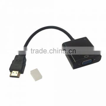For PC DVD HDTV LCD 1080P HDMI To VGA Converter photo-5