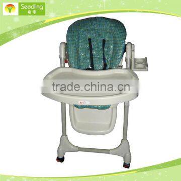 Moving High Quality Plastic Chair, Camping Free Baby High Chair for Baby
