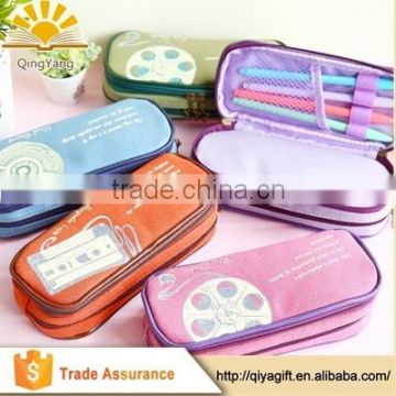 wholesale pattern unbranded school pencil case with compartments