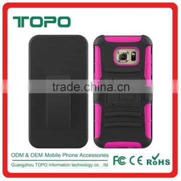 [TOPO]Hot Selling Hybrid Armor PC Silicon Cell Mobile Phone Case Cover for Samsung Galaxy S7 G9300 photo-3