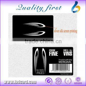 I CODE 2 Membership PVC Cards With Barcode